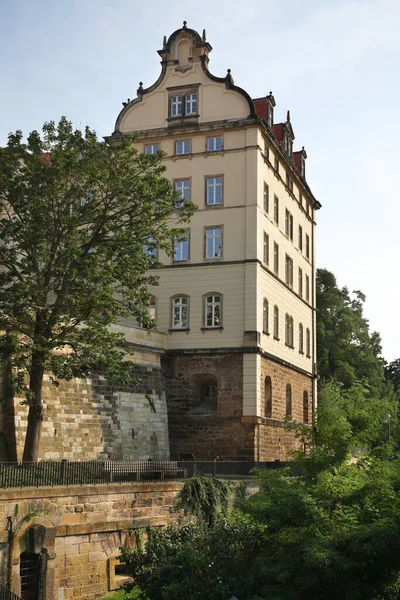 Burg Sonnenstein Pirna Sachsen Deutschland — Stockfoto