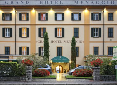 Büyük Otel Menaggio. Como vilayeti. İtalya
