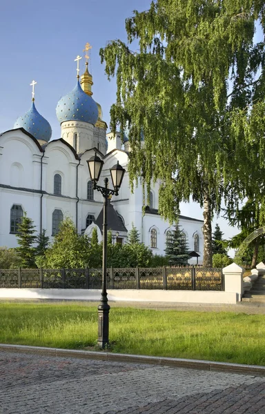 Kathedraal Van Annunciatie Blagoveschenski Sobor Van Kazan Kremlin Tatarstan Rusland — Stockfoto