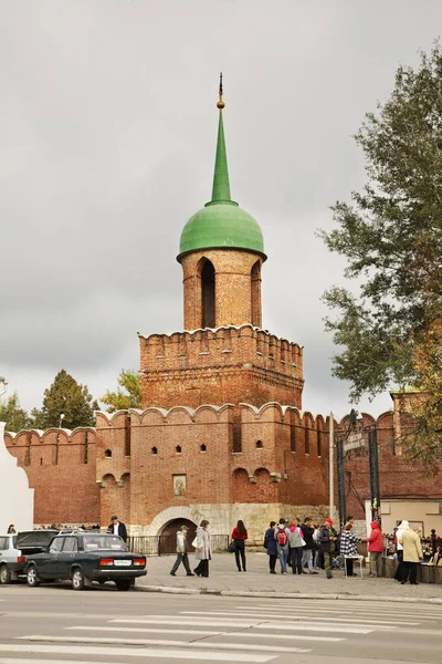 Turm Des Odoevsky Tores Kasaner Turm Des Kremls Von Tula — Stockfoto