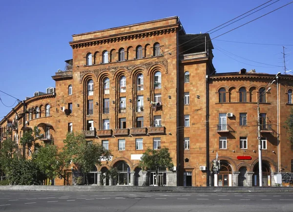 Rua Yerevan Arménia — Fotografia de Stock