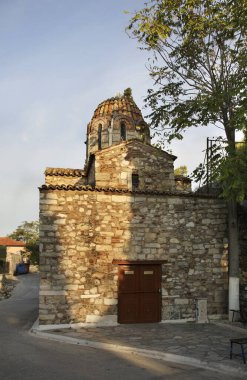 Atina 'daki Dönüşüm Kilisesi. Yunanistan