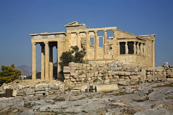 Erekteyon Atina Akropolü Yunanistan — Stok fotoğraf