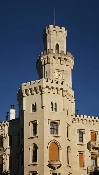 Castillo Hluboka Hluboka Nad Vltavou República Checa — Foto de Stock