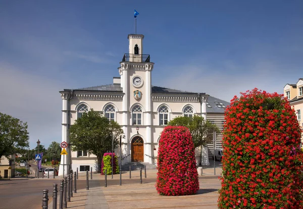 Maison Ville Sur Place Jean Paul Ciechanow Pologne — Photo