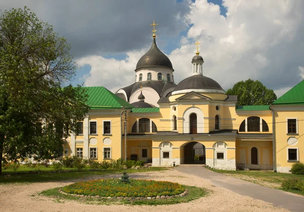 Церковь Спаса Изображения Несоделанного Руками Воскресенского Собора Рождественском Монастыре Твери — стоковое фото