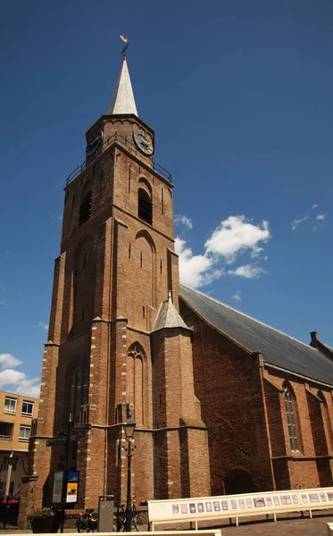 Chiesa Oude Kerk Scheveningen Distretti Aia Den Haag Olanda Meridionale — Foto Stock