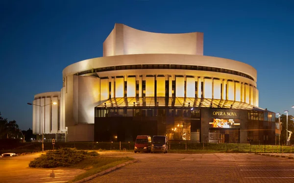 Nova Ópera Bydgoszcz Polónia — Fotografia de Stock