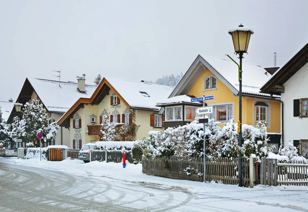 Blick Auf Garmisch Partenkirchen Bayern Deutschland — Stockfoto