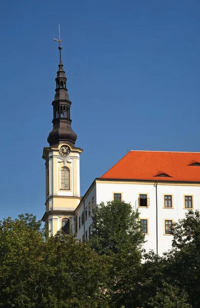 Zamek Decin Republika Czeska — Zdjęcie stockowe