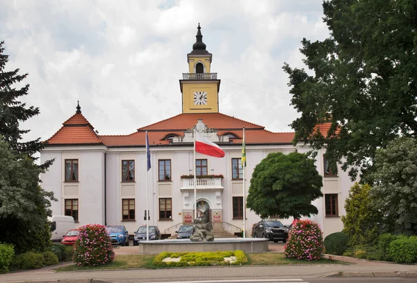 Casa Città Ostrow Mazowiecka Polonia — Foto Stock