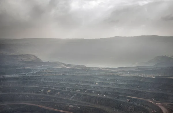 Mikhailovsky Iron Ore Deposit Mgok Zheleznogorsk Kursk Oblast Russia — Stock Photo, Image