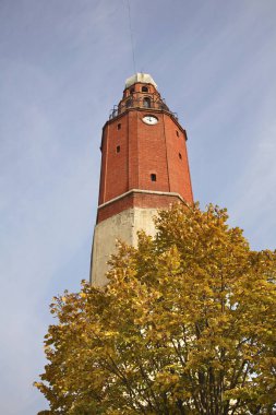 Üsküp 'teki Saat Kula Kulesi. Makedonya