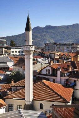 Ohri 'deki Hadzhi Torgut Camii. Makedonya