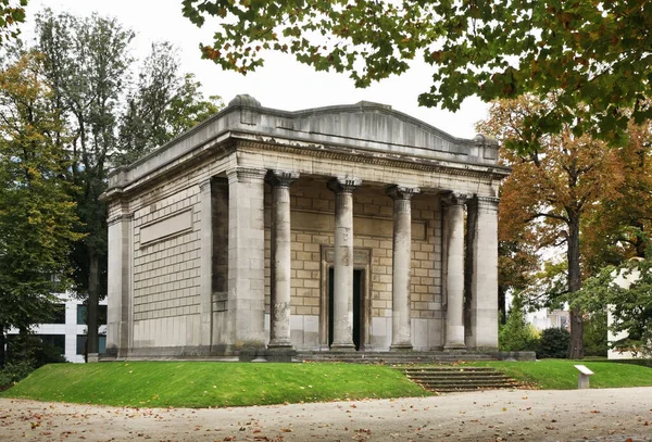 Temple Human Passions Parc Cinquantenaire Jubelpark Inglés Bruselas Países Bajos — Foto de Stock