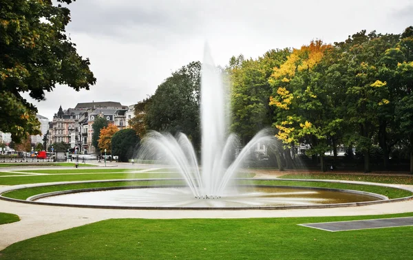 Parc Cinquantenaire Jubelpark Bruxelles Belgio — Foto Stock