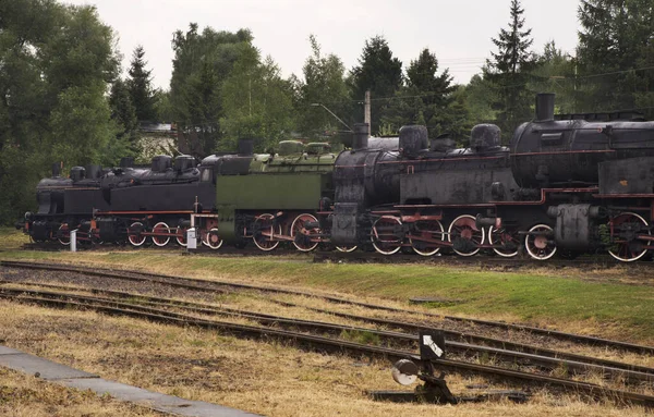 Skansen Kolejowy Chabówce Polska — Zdjęcie stockowe