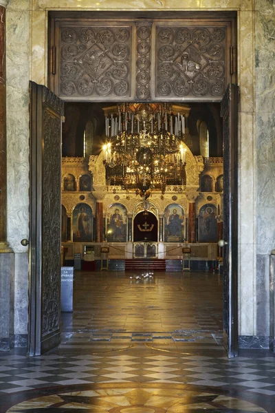 Cattedrale Alexander Nevsky Sofia Bulgaria — Foto Stock