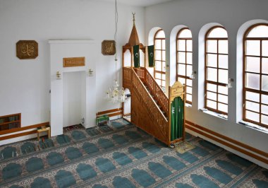 Jajce 'de Hadadan dzamija. Bosna-Hersek