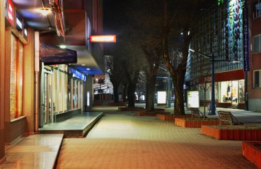 Bosanska Caddesi, Bihac 'ta. Bosna-Hersek