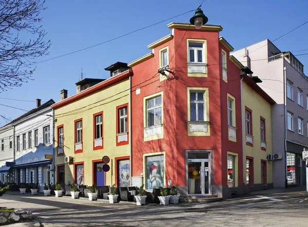 Rua Bihac Bósnia Herzegovina — Fotografia de Stock