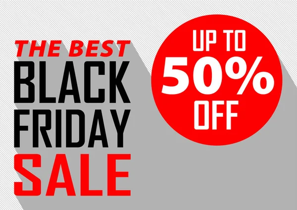 Black Friday Verkauf Banner Layout Design Verkaufsplakat Vom Black Friday — Stockvektor