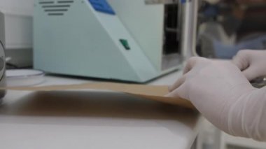 Kağıt torba kuru ısı sterilizasyon için cerrahi aletler Yardımcısı eldiven paketleri