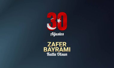 Zafer ve Ulusal Gün Arkaplanı. 