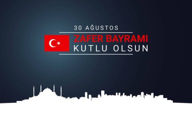 Zafer ve Ulusal Gün Arkaplanı. 