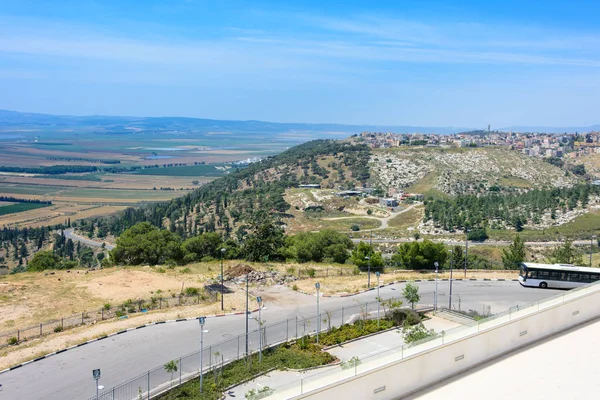 Vistas Nazaret Los Montes Galilea Norte Israel — Foto de Stock