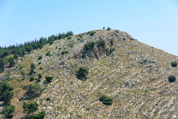 Monte Precipice Nazaré Região Galileia Norte Israel Acreditado Por Muitos — Fotografia de Stock