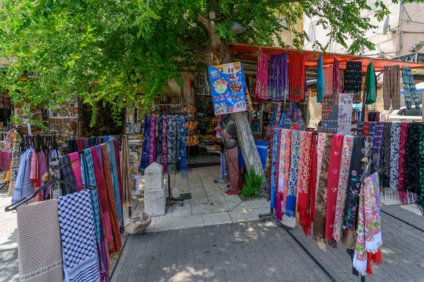 Nazareth Israel Abril 2016 Antiguo Mercado Árabe Tradicional Nazaret Norte — Foto de Stock