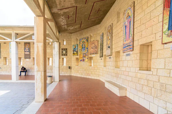 Nazareth Israel Abril 2016 Obra Arte Todo Mundo Basílica Anunciación —  Fotos de Stock