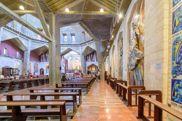 Nazareth Israel Abril 2016 Basílica Anunciación Tradicionalmente Aquí Ángel Gabriel —  Fotos de Stock