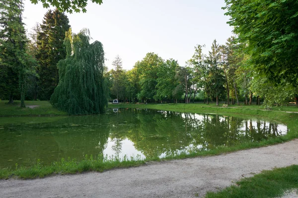 Salzburg, Oostenrijk Lehener Park — Stockfoto