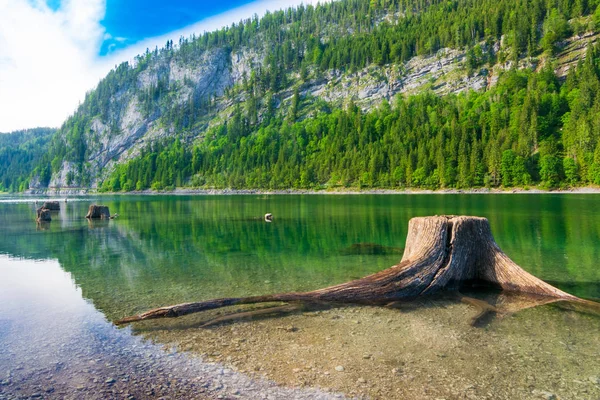 Lake Gosau (Gosausee) i det österrikiska sjödistriktet — Stockfoto