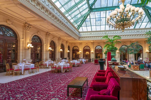 Cafe de la Paix e Intercontinental Le Grand, Parigi — Foto Stock