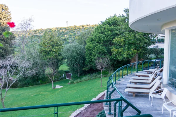 Beroemde Carmel Forest Resort in de Galillee, Israek — Stockfoto