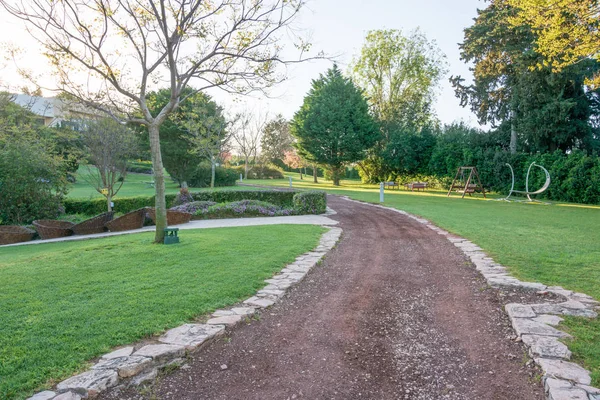 Galillee, Israek'teki ünlü Carmel Forest tatil köyü — Stok fotoğraf