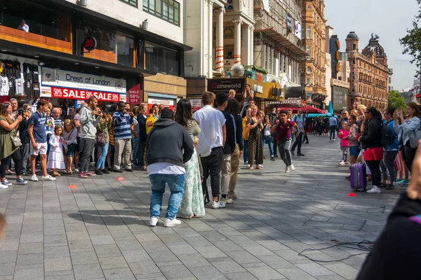 Strade e vicoli del centro di Londra — Foto Stock