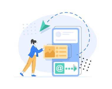 E- posta ve mesajlaşma, e-posta pazarlama kampanyası, çalışma süreci, yeni e- posta iletisi