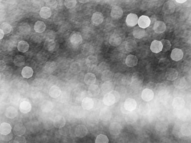 Soyut bokeh ışıklar arka plan gri ve beyaz arka plan, Noel arka plan için parlak bulanık ışıklar bulanık