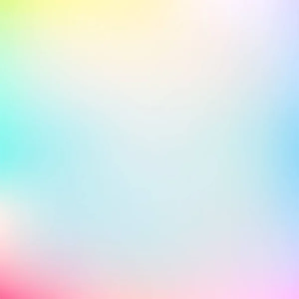 Pastel Multi Color Gradient Vector Background — Stock Vector