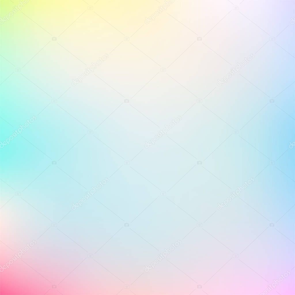 Pastel Multi Color Gradient Vector Background