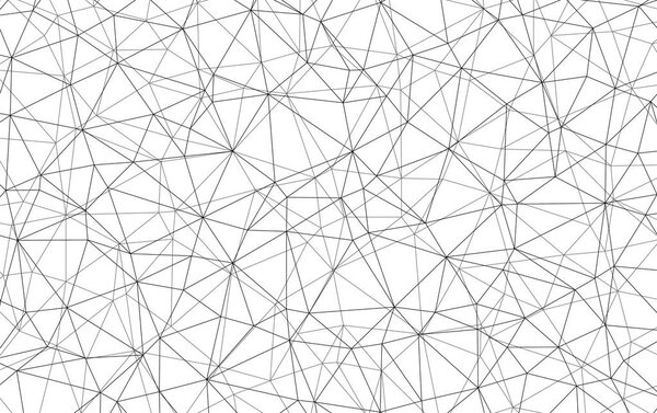 Gray and white geometric background with low poly triangle shapes design