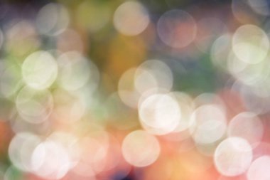 Doğa yaprağından gelen bulanık ışıklar grafik tasarımı için basit ekoloji kavramını kullanır