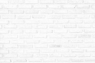 Beyaz tuğla doku tasarım duvar. Boş beyaz tuğla sunumlar ve Web Tasarım için arka plan. Bir çok alan metin kompozisyon sanat resim, Web sitesi, dergi veya grafik tasarımı için
