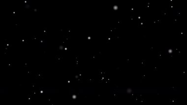 Büyük ve küçük kar tanesi kış tatil Noel siyah arka plan kaplaması vdo tasarım için