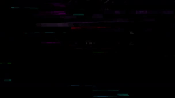 Glitch TV Overlay Distorsions brouillage TV 