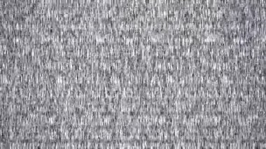 Hiçbir sinyal etkisi Tv yerleşimi distorsiyonları girişim Tv ekran